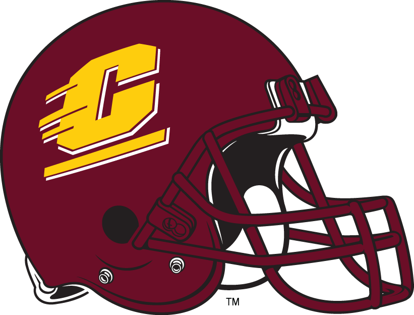 Central Michigan Chippewas 1997-Pres Helmet Logo vinyl decal